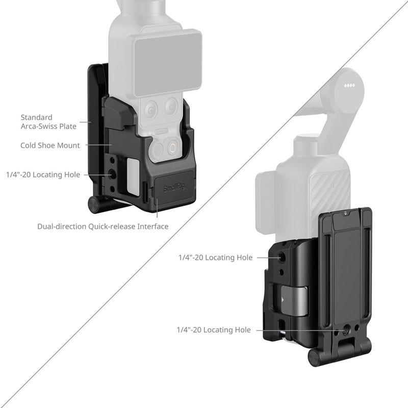 Smallrig 6003 kamerarögzítő DJI Osmo Pocket 4-hez-3