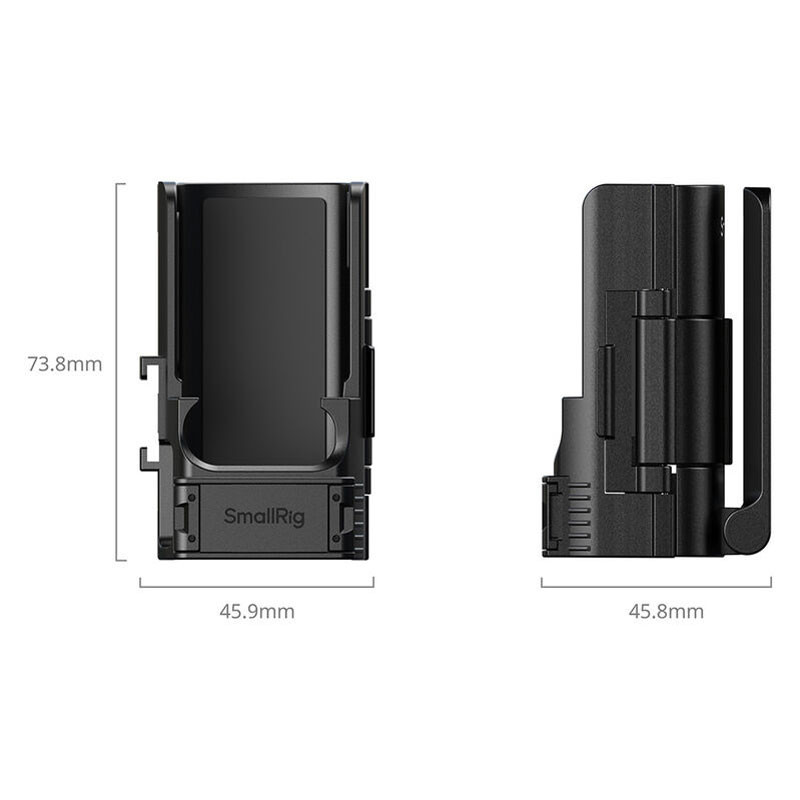 Smallrig 6009 rögzíthető hátlapi támasz DJI Osmo Pocket 4 kamerához-4