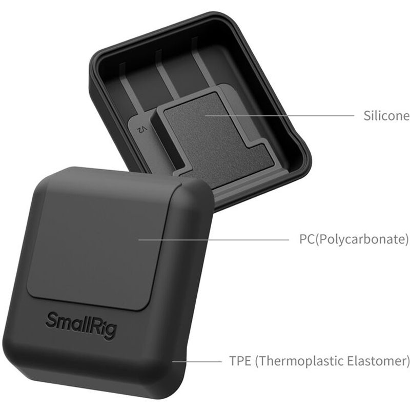 Smallrig 6247 vakupapucs védősapka Sony fényképezőgépekhez, fekete, 2 db-1