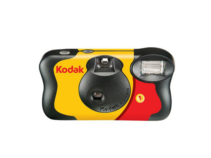 Kodak Fun Saver Flash 27 képkockás vakus egyszer használatos fényképezőgép-0