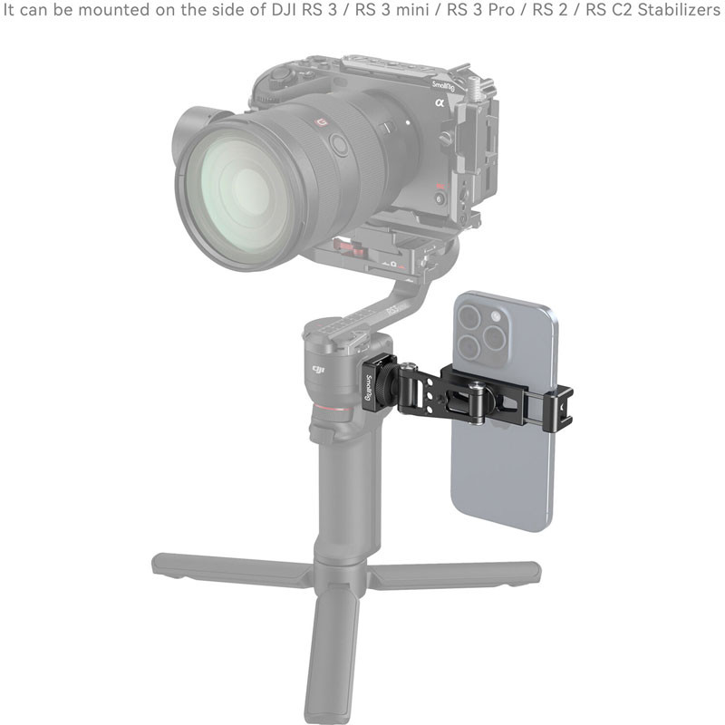 Smallrig 4301 okostelefon-tartó DJI gimbalokhoz-3