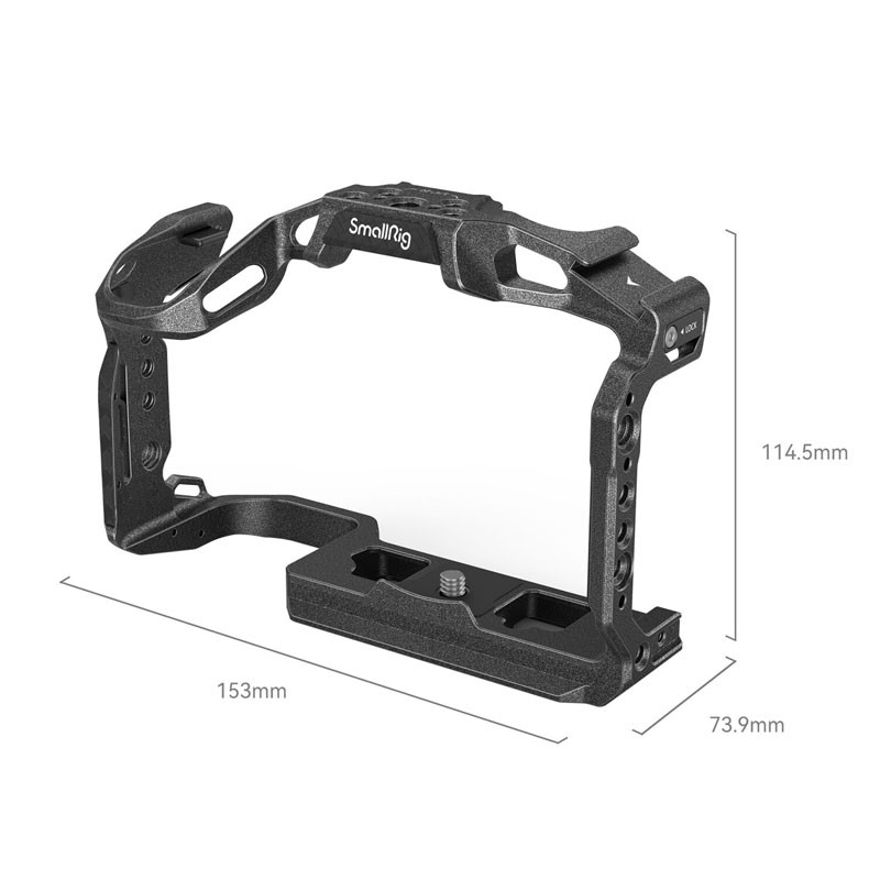 Smallrig Black Mamba 4161 cage Canon EOS R6 Mark II és R6 Mark III vázakhoz-3