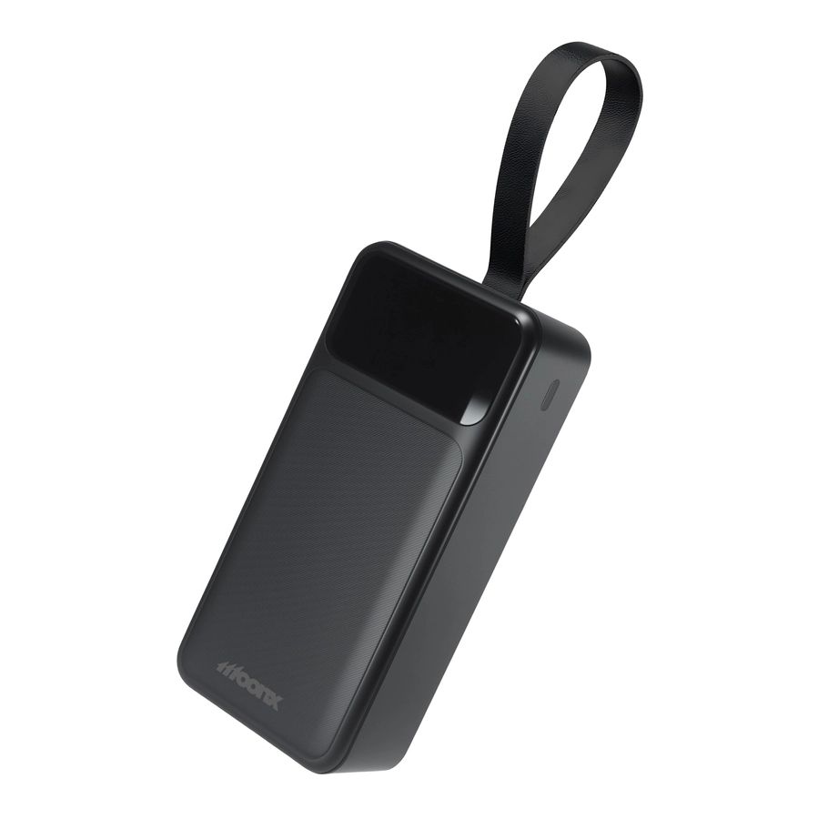 MOONX MP05 PD külső akkumulátor 20W 1xUSB-C + 1xUSB QC3.0 22.5W 30000mAh fekete-4