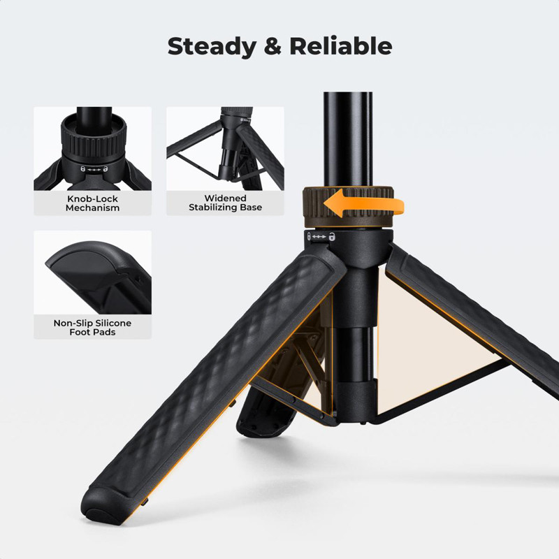 K&F Concept 65 cm-es asztali állvány és szelfibot gömbfejjel-2