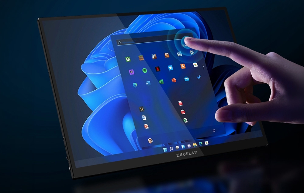 ZEUSLAP P16KT 16 hüvelykes hordozható monitor 144 Hz-3