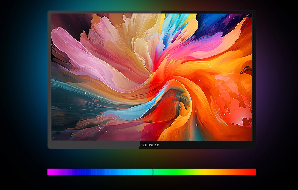 ZEUSLAP P16KT 16 hüvelykes hordozható monitor 144 Hz-4