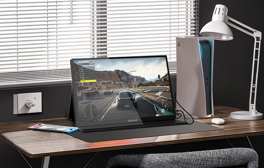 ZEUSLAP P16KT 16 hüvelykes hordozható monitor 144 Hz-5