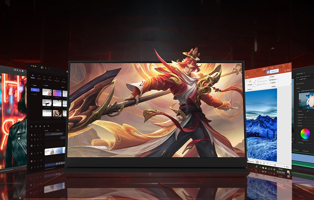 ZEUSLAP P16A 16 hüvelykes 144 Hz-es hordozható monitor-2