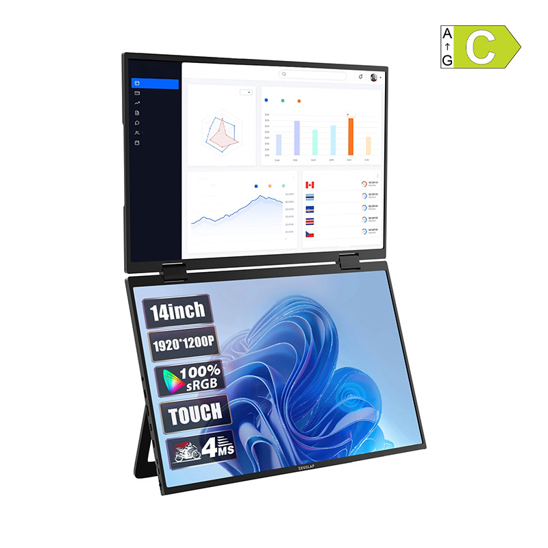 ZEUSLAP Z14W 14 hüvelykes hordozható monitor-0