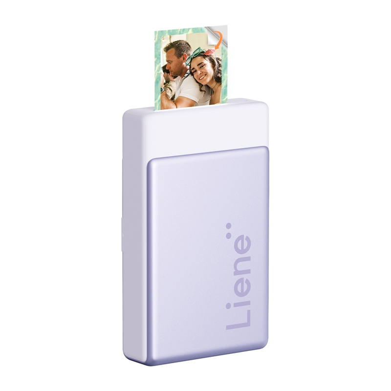 Liene Pearl Pro N200 2x3 hüvelykes hordozható fotónyomtató, lila-7