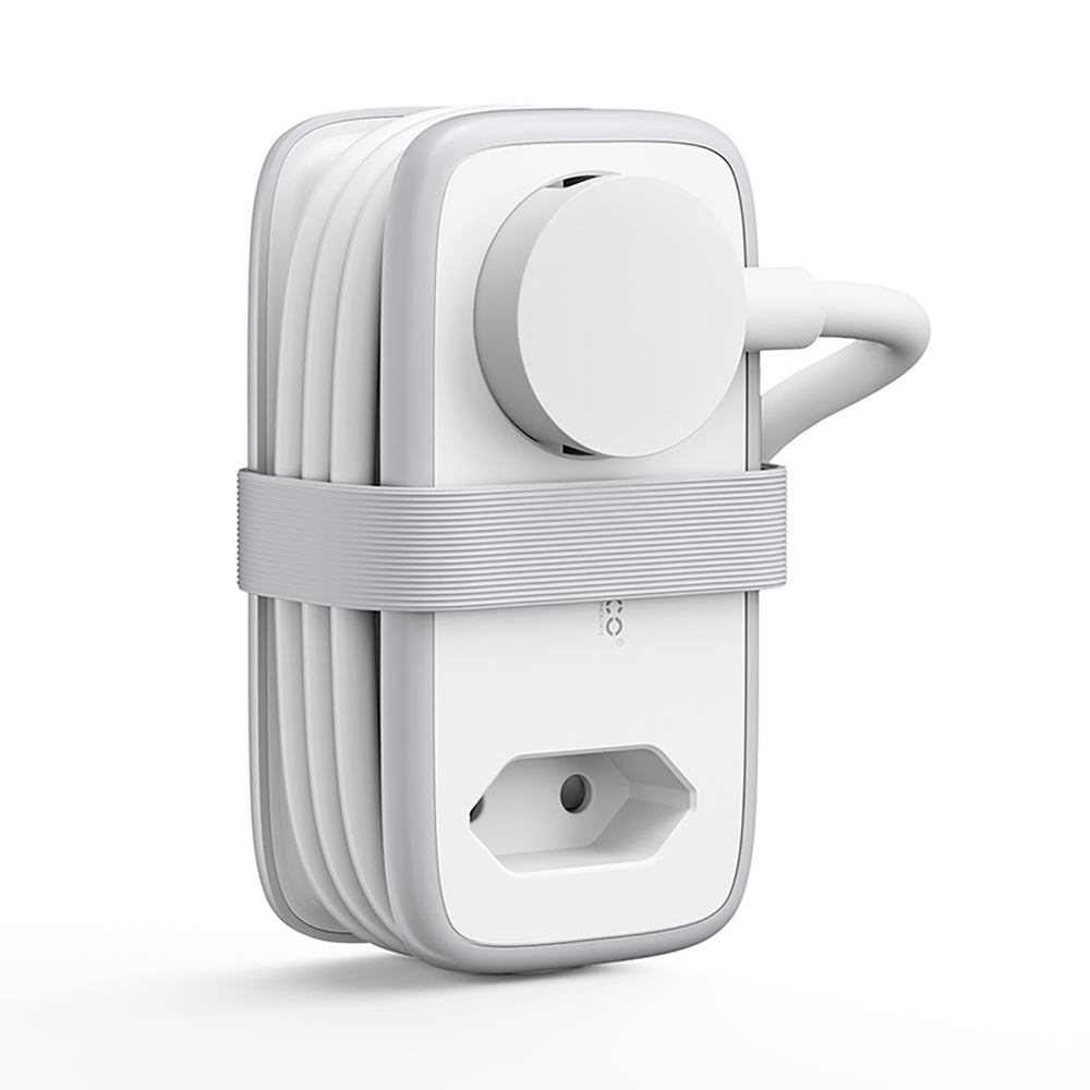 Orico AP3 65W GaN 6 az 1-ben hálózati elosztó 2x AC + 2x USB-A + 2x USB-C - fehér-0
