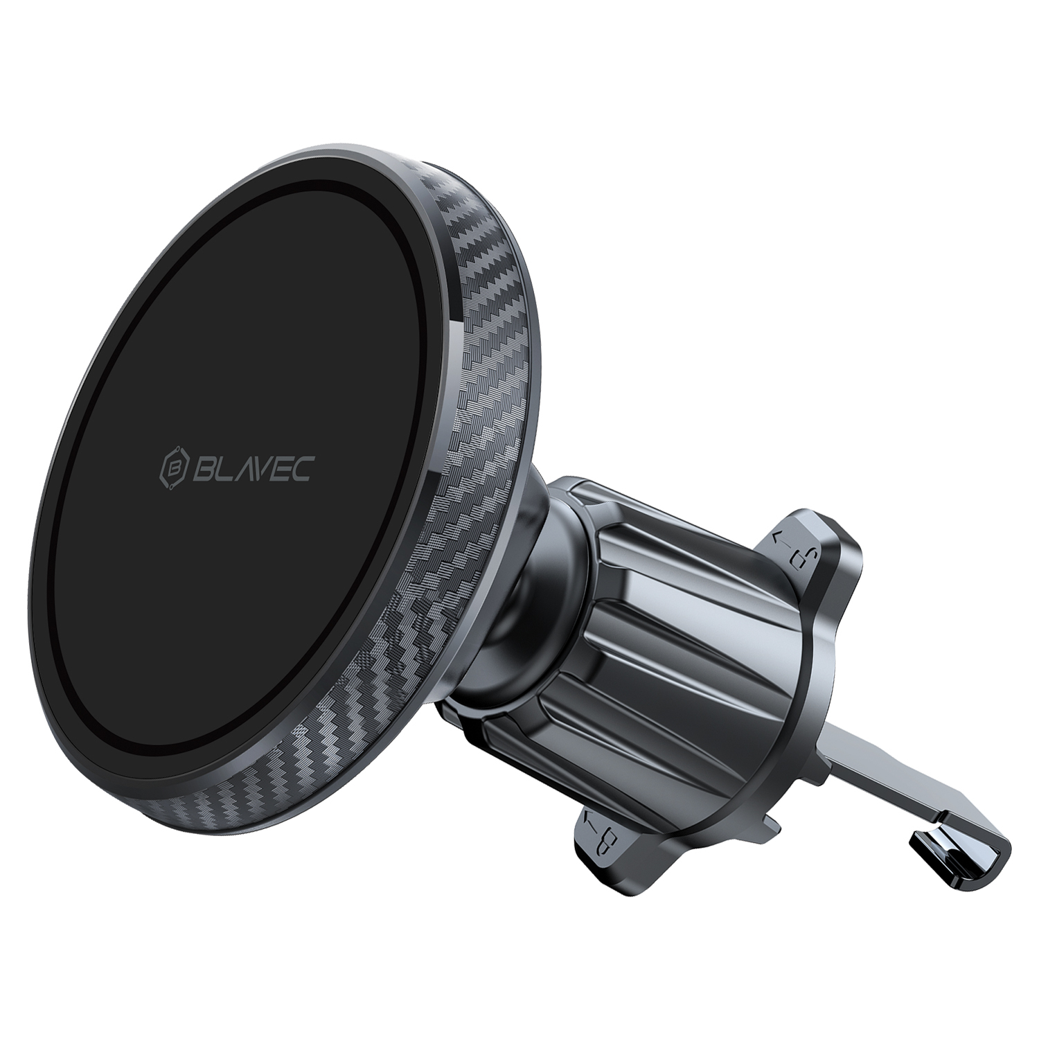 Blavec BH-23A mágneses autós telefontartó szellőzőre (BH23-MAVA) fekete-2