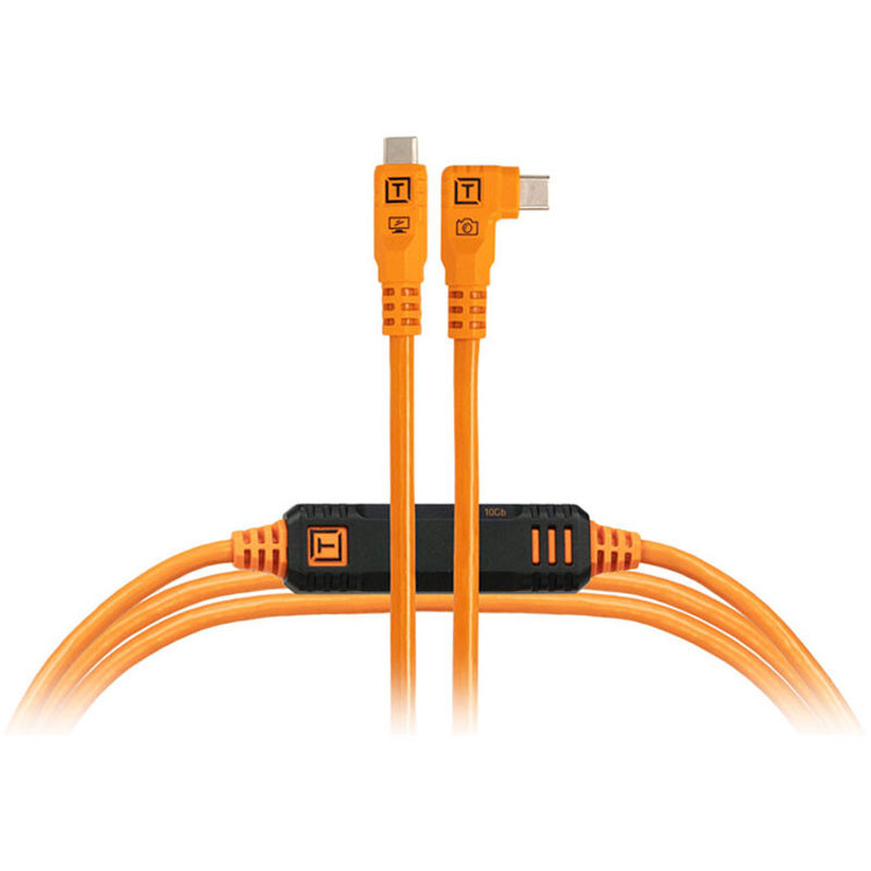 Tether Tools Tetherpro USB-C Optima 10G 4,6m kábel (narancssárga)-0