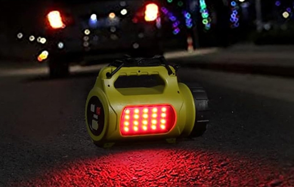 LEPRO 3300006 kempinglámpa 1000 lm 3600 mAh zöld-6