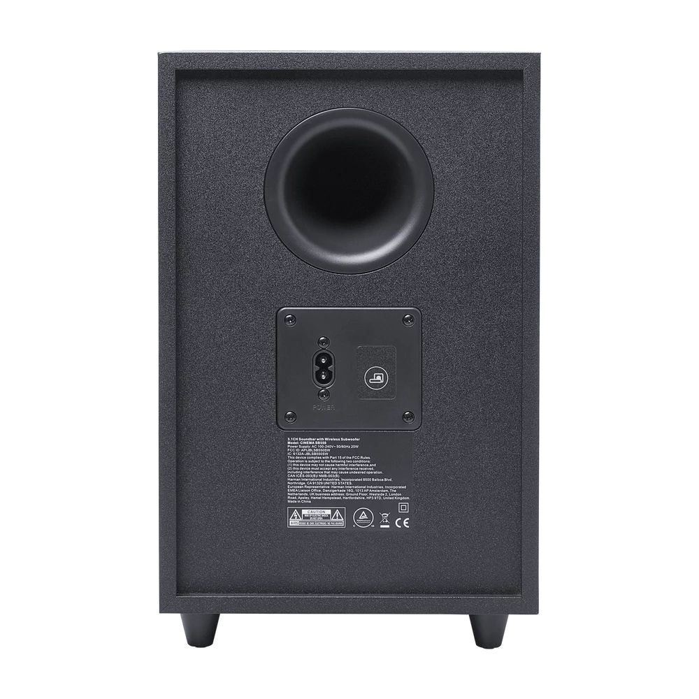 JBL Bar Cinema SB550 3.1 Bluetooth hangprojektor fekete EU-3