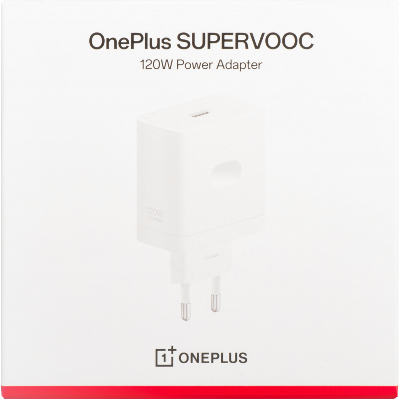 Fali töltő OnePlus, 120W, 1 x USB-A, Fehér-1