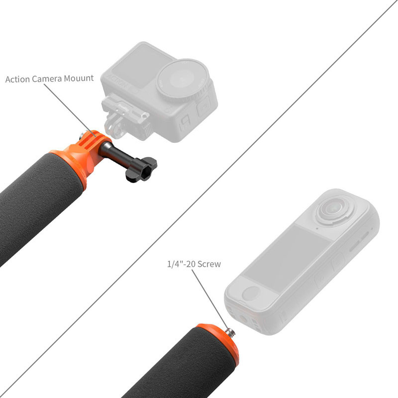 SmallRig 6152 úszó markolat akciókamerákhoz-2