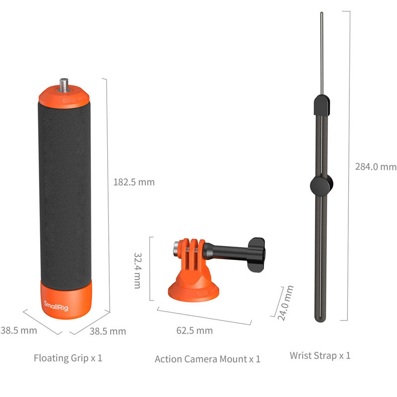 SmallRig 6152 úszó markolat akciókamerákhoz-3