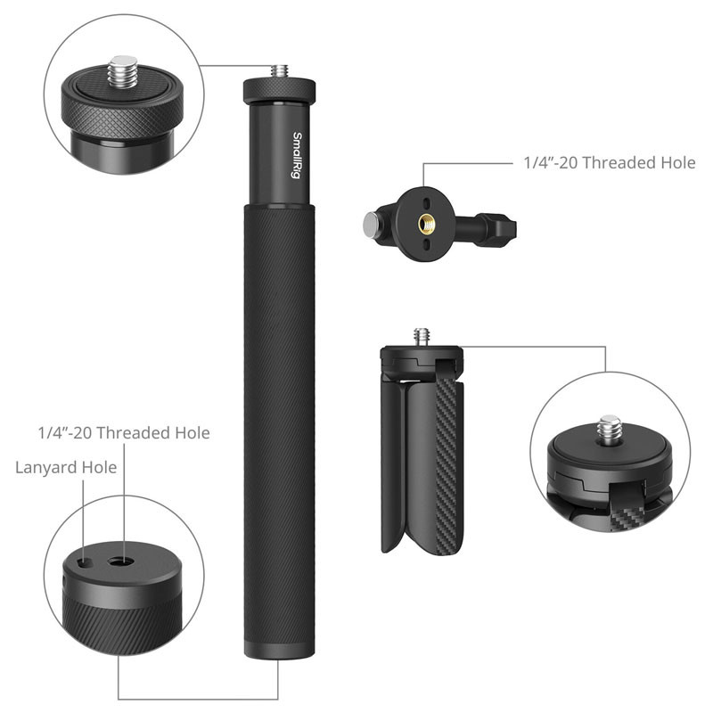 Smallrig 6362 szelfibot DJI Osmo Action 6 és Nano kamerához-1