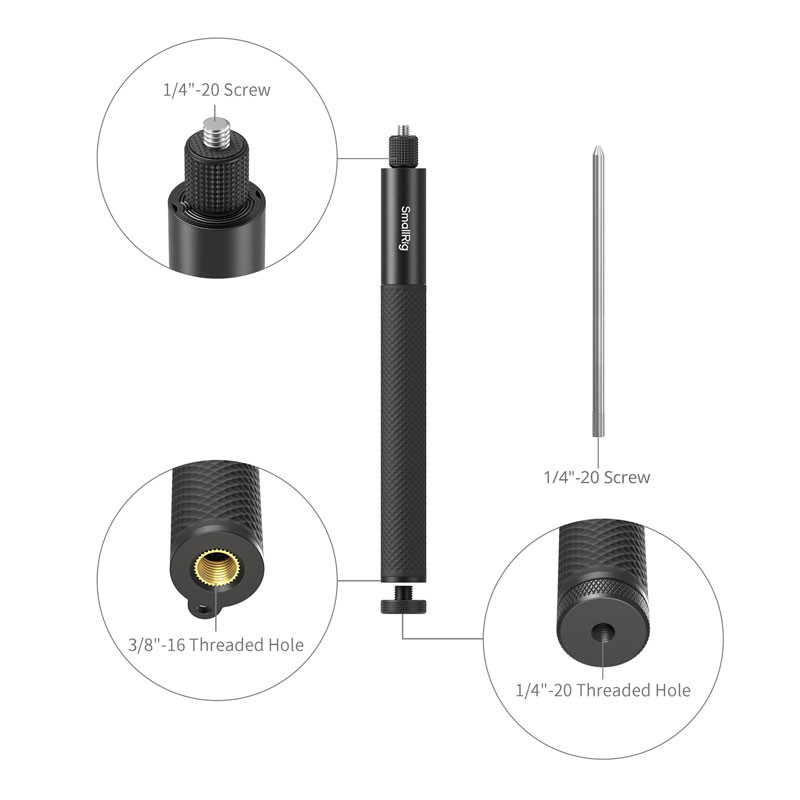 Smallrig 6319 120 cm-es szelfibot akciókamerákhoz-2