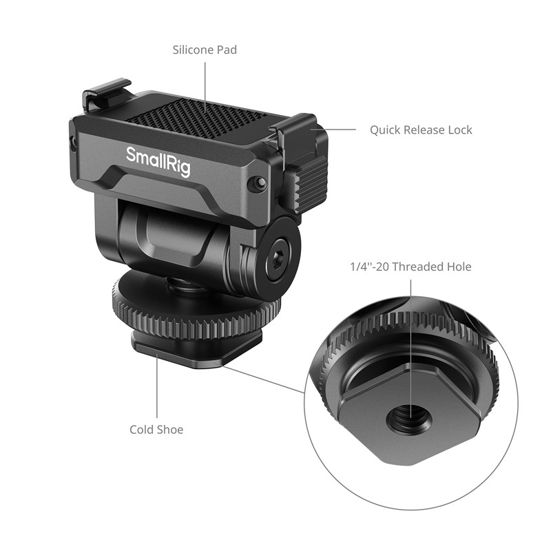 Smallrig 6440 vakupapucs adapter DJI Osmo Action 6 és Osmo Nano kamerához-1