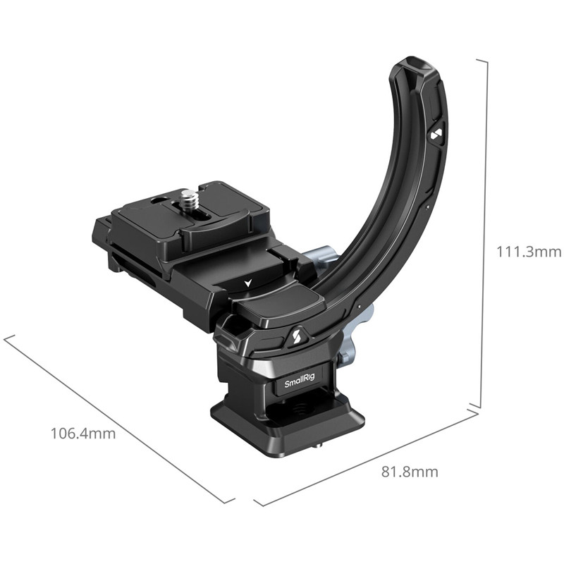 Smallrig 4349 vízszintes–függőleges rögzítőtalp kit tükör nélküli fényképezőgépekhez-1