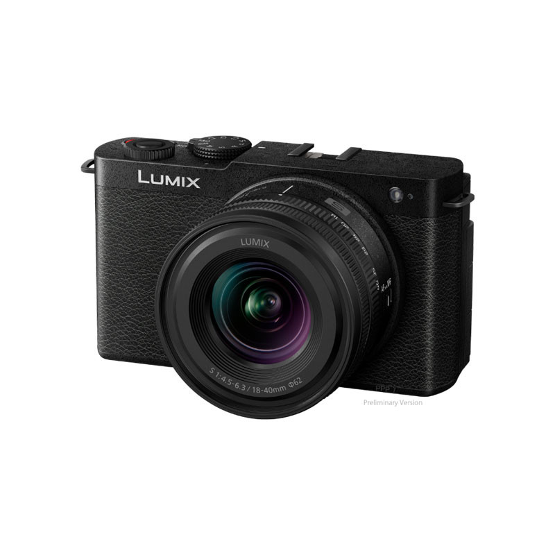 Panasonic Lumix S9 + S 18-40 mm f/4.5–6.3 kit, Jet Black-0