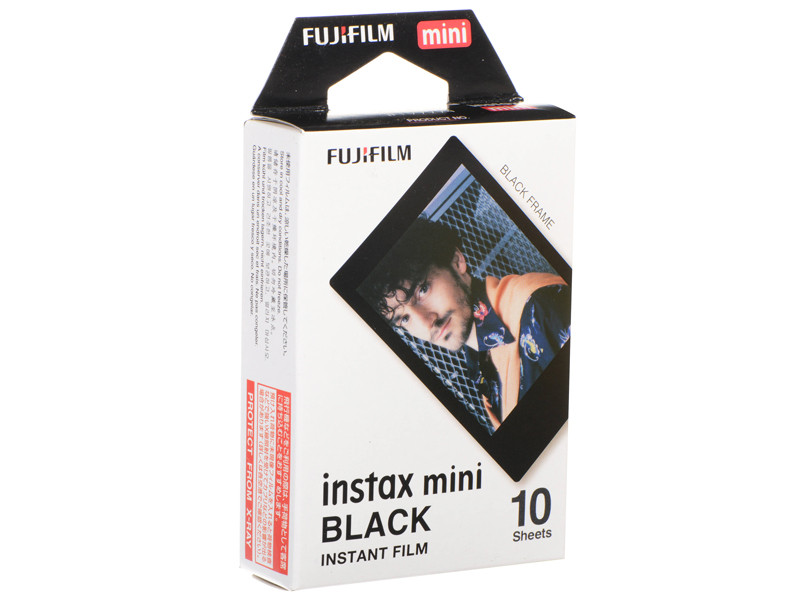 Fujifilm Instax Mini Glossy (10/pk) black-0