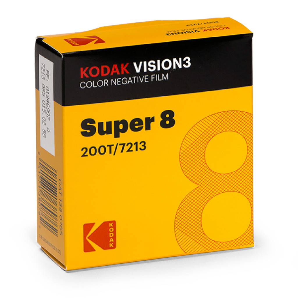 Kodak Vision3 Color Negative Film SUPER8 200T 15m / 7213 mozifilm - CAT 7510878-0