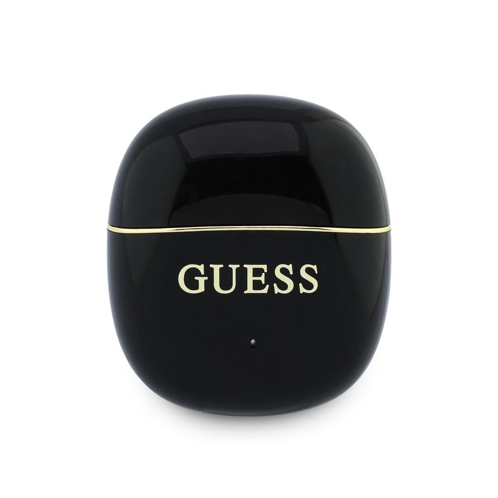 Guess Gold Line Glossy Classic Logo TWS Vezeték nélküli Fülhallgató Fekete-1