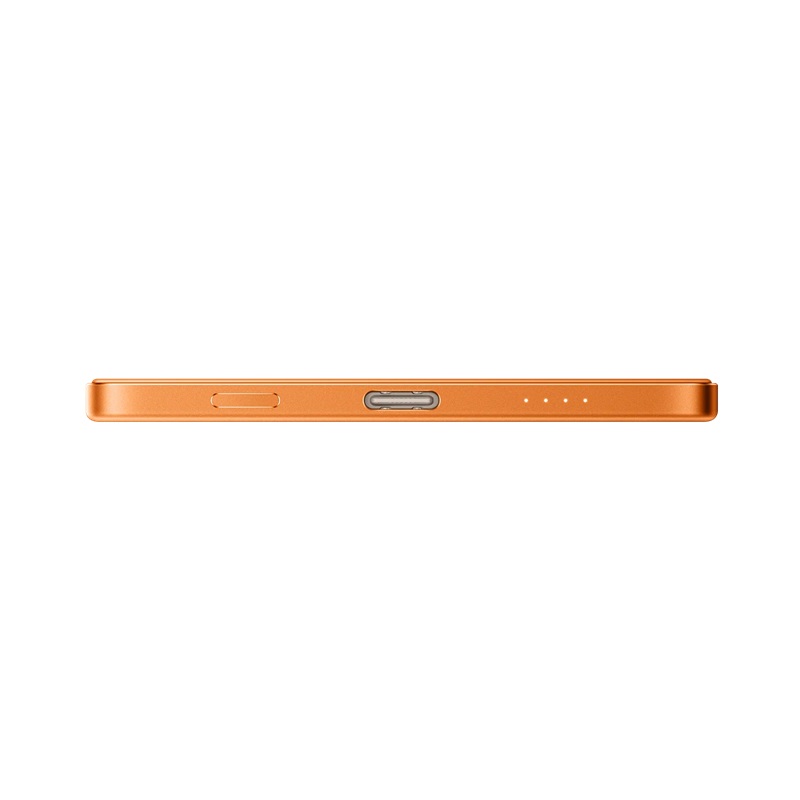 Xiaomi UltraThin Mágneses Powerbank 5000mAh 15W Narancssárga (BHR0975GL)-4