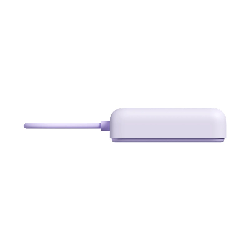 Xiaomi Mágneses Powerbank 33W 10000mAh beépített USB-C kábellel és tartóval Lila (BHR08PAGL)-2