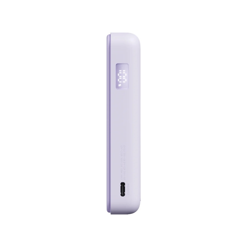 Xiaomi Mágneses Powerbank 33W 10000mAh beépített USB-C kábellel és tartóval Lila (BHR08PAGL)-3