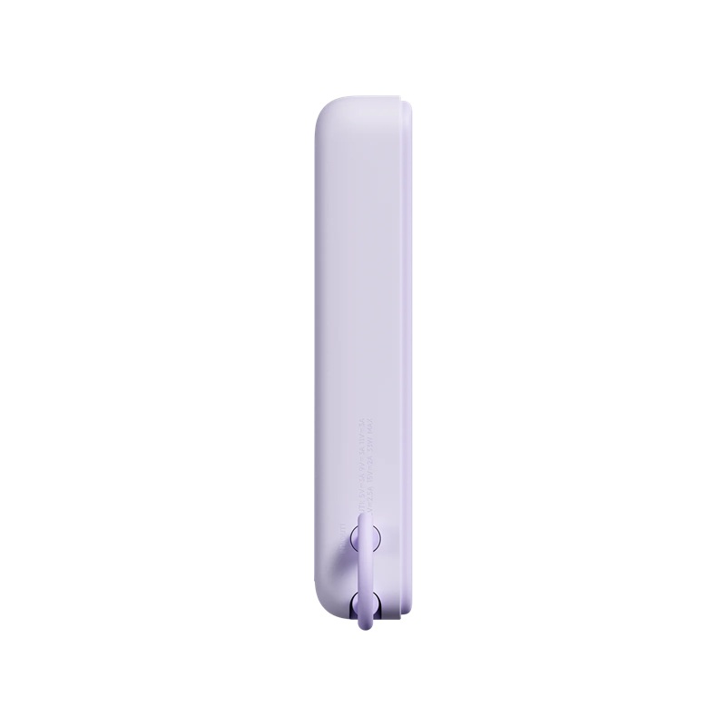 Xiaomi Mágneses Powerbank 33W 10000mAh beépített USB-C kábellel és tartóval Lila (BHR08PAGL)-4