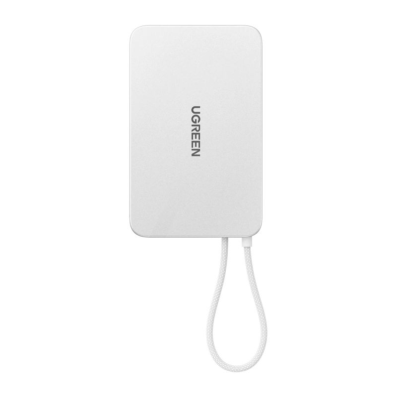 UGREEN PB570 10000 mAh 25 W mágneses powerbank (fehér)-3