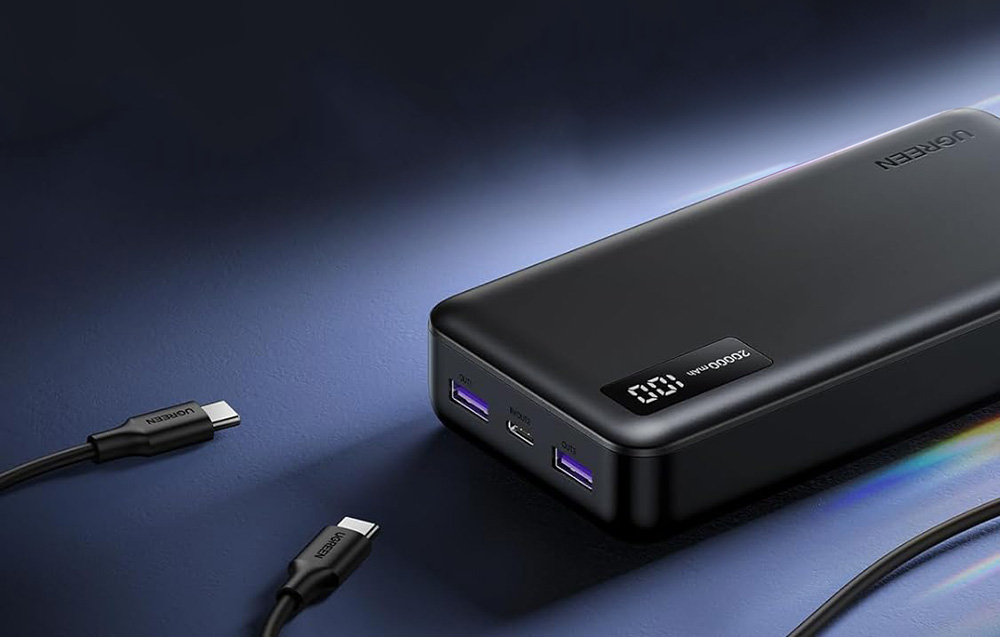 UGREEN PB312 10000mAh 20W powerbank fekete-1