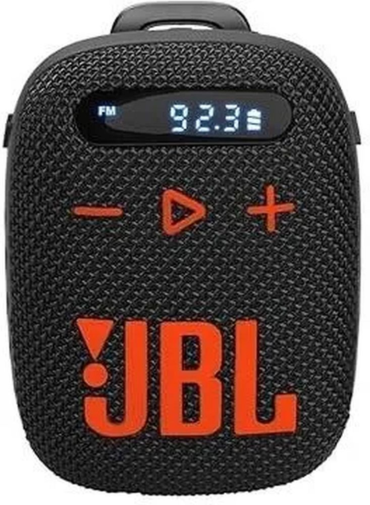 JBL Wind 3 vezeték nélküli Bluetooth hangszóró kormányrögzítővel fekete és narancssárga-0