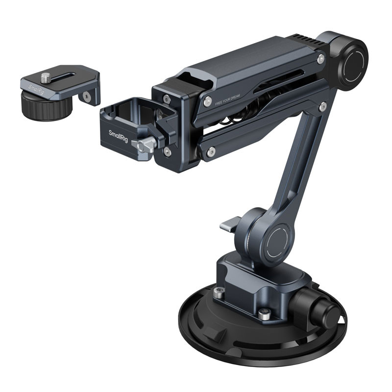 Smallrig 5123 Mini Shock Absorber Arm for DJI Osmo Pocket 3 / Gopro HERO13 / Insta360 X4-0