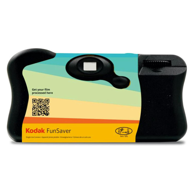 Kodak Summer Fun Saver Flash 27+12 800ASA egyszer használatos fényképezőgép-1