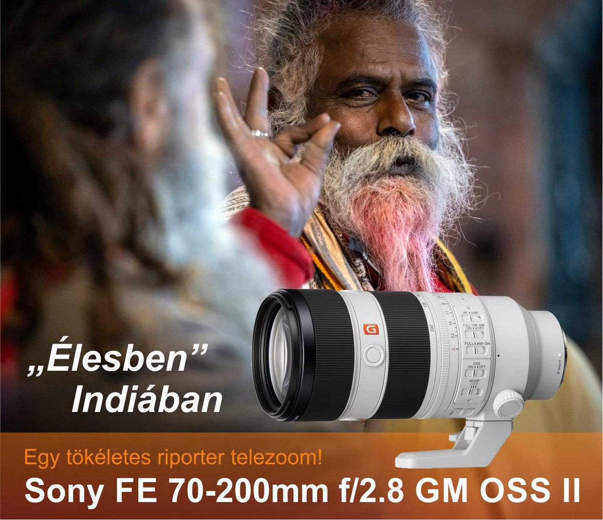 Sony FE 70-200mm f/2.8 OSS GM II objektív (SEL70200GM2)-4