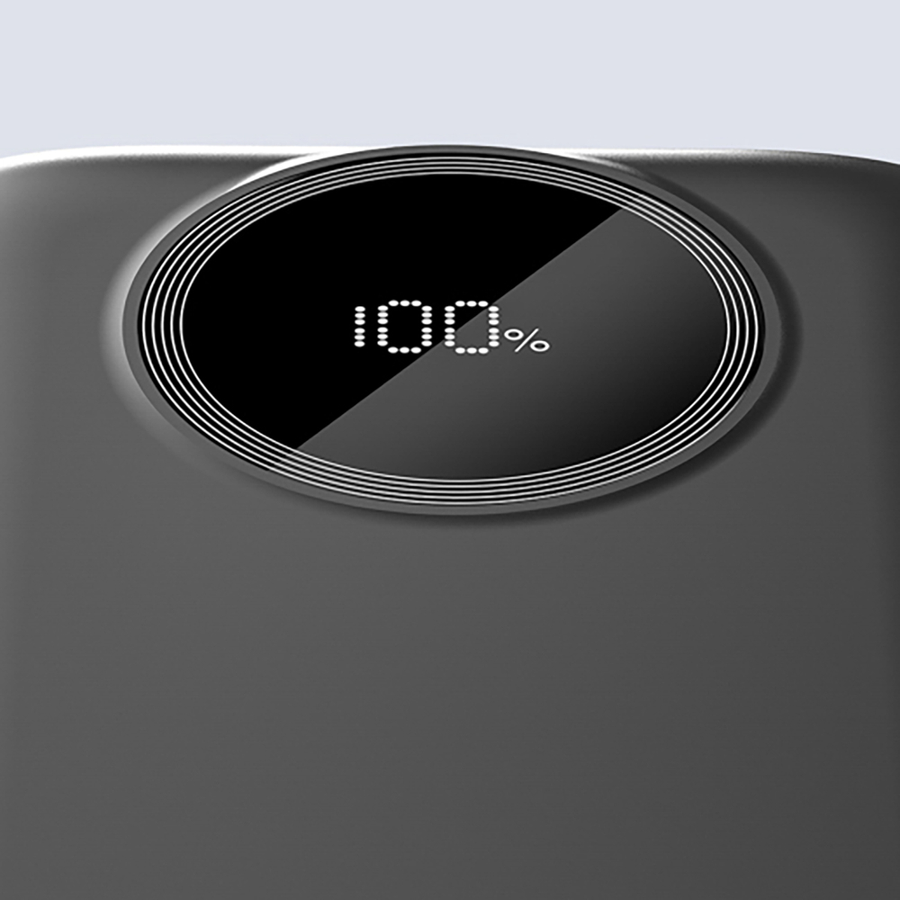 Dudao K13 10000mAh Powerbank beépített kábellel - Fekete-2