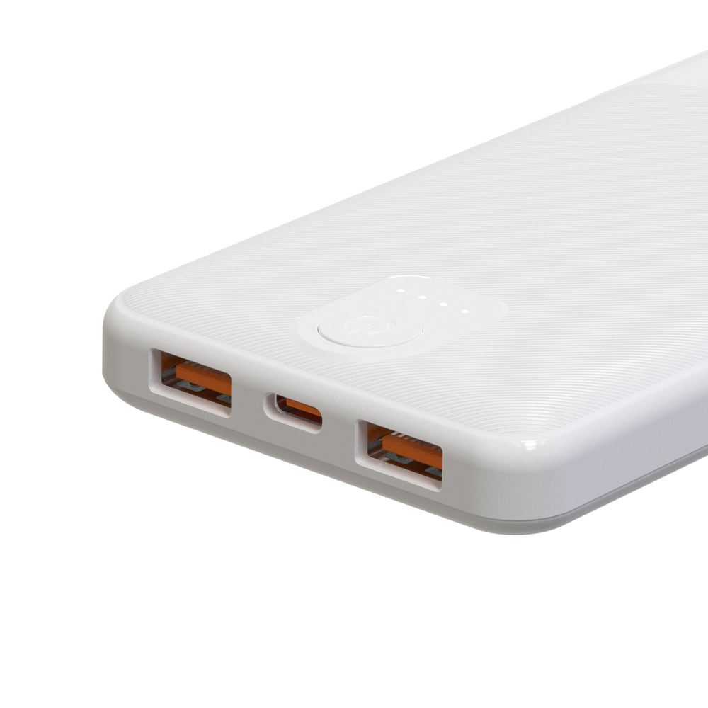 Powerbank Wozinsky Wpower WPBBK-3 10000 mAh 10W 2x USB-A 2A - fehér-8