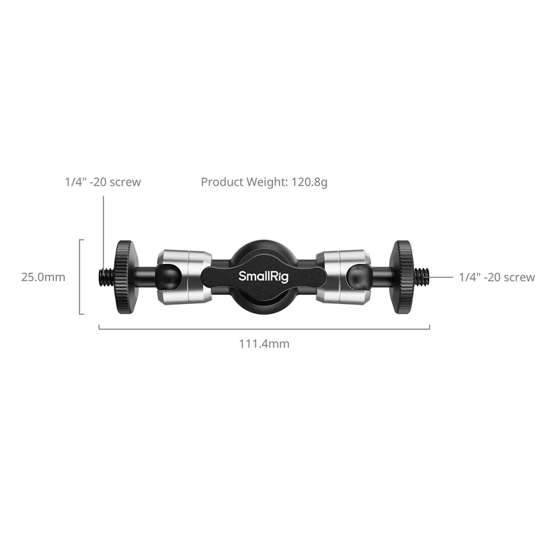 Smallrig 6509 11 cm mini Magic Arm-1