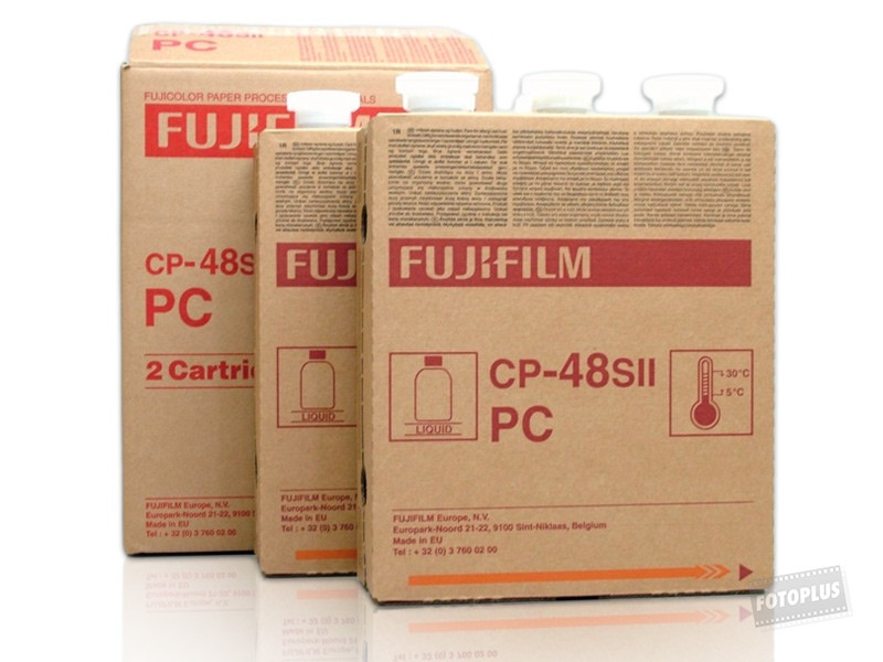 Fuji CP-48S II (2 patron/doboz) Regenerat (Frontier 330/350/370) Papír vegyszer laborhoz-0