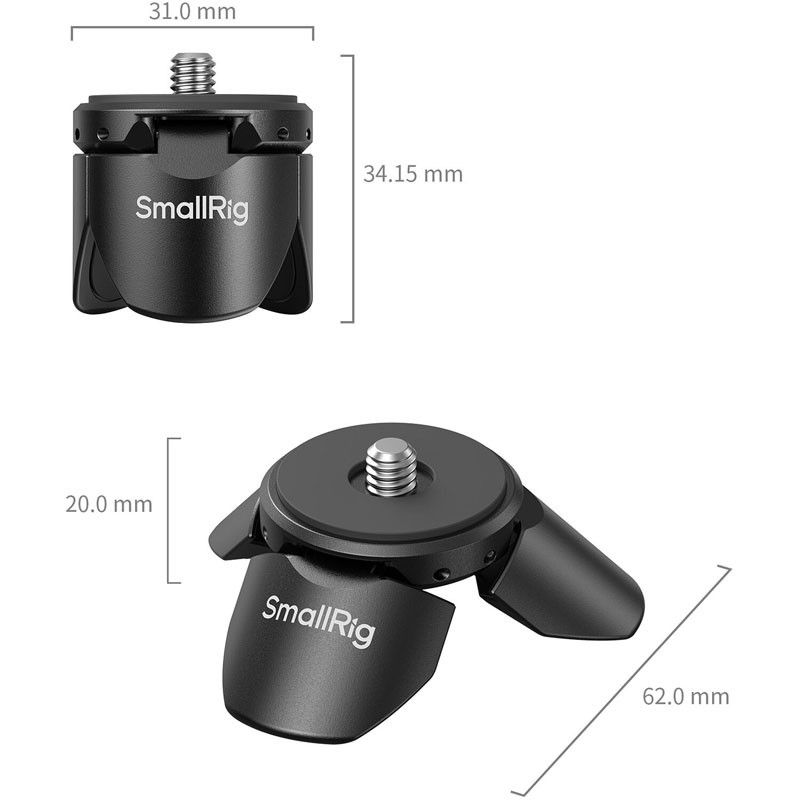 Smallrig 6083 mini gyorskioldós tripod DJI Osmo Pocket 3 és Pocket 4 kamerához-1
