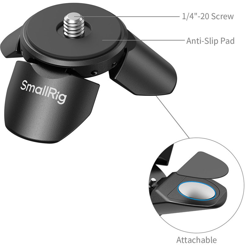 Smallrig 6083 mini gyorskioldós tripod DJI Osmo Pocket 3 és Pocket 4 kamerához-2