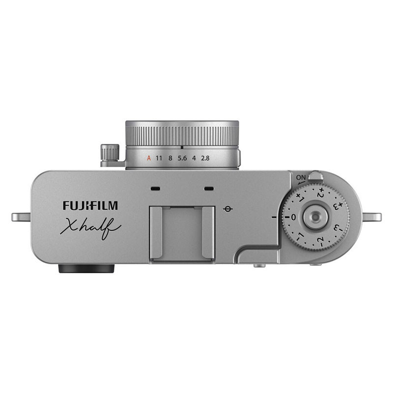 Fujifilm X Half X-HF1 digitális kamera (Ezüst)-2