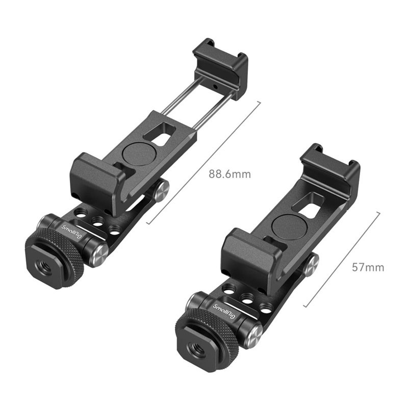 Smallrig 4382 fém telefontartó vakupapucs csatlakozóval-1