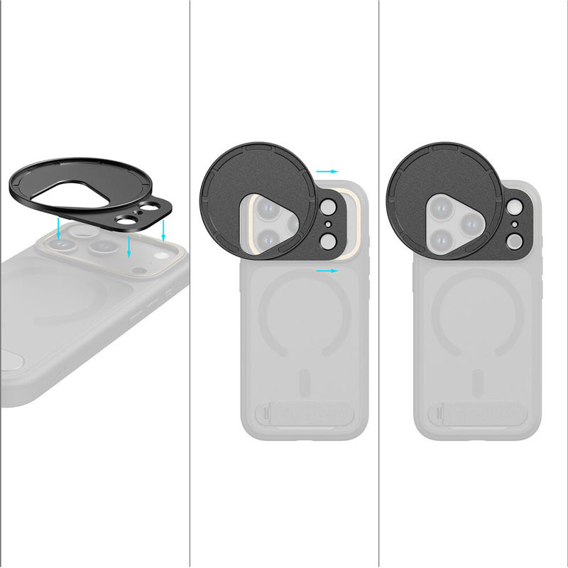 Smallrig 5547 Filmov Attachable Filter Adapter for iPhone 17 Pro (67mm)-1