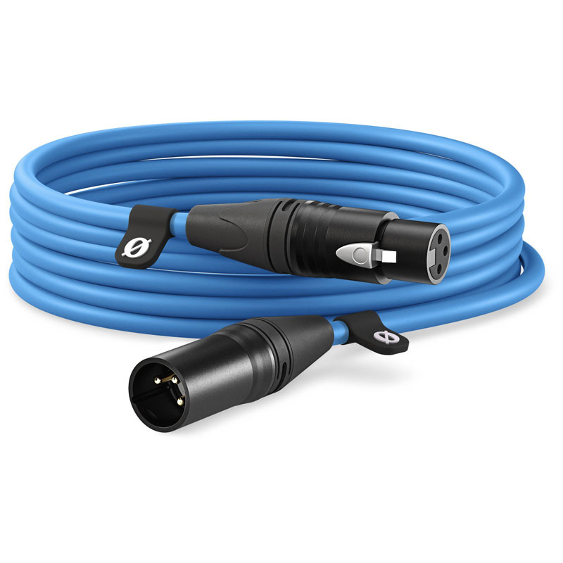 Rode XLR6M-B prémium XLR kábel, 6m (kék)-0